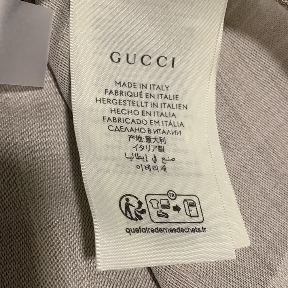 🔥🔥🔥 Gucci GG Wool/Silk Reversible Scarf Beige NEW AUTHENTIC 🔥🔥🔥 - Picture 10 of 11